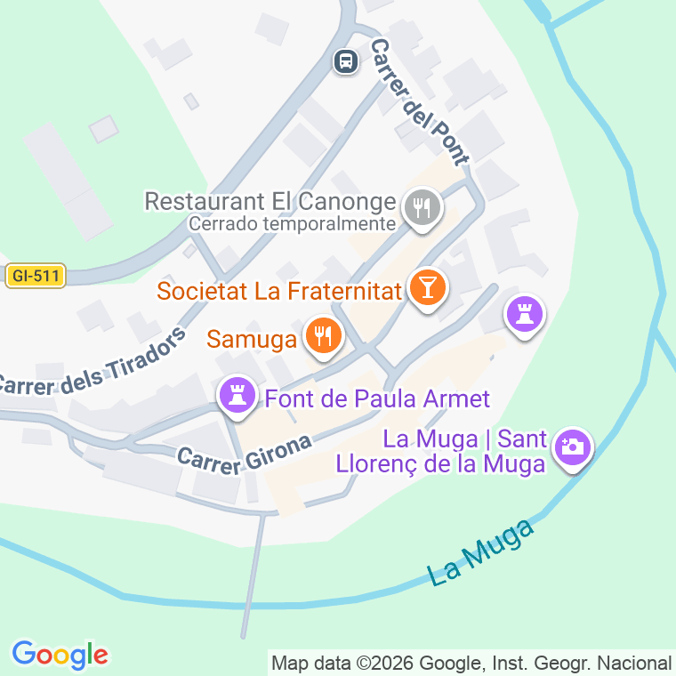 Código postal de Plcet Massot (d'en) en Sant Llorenç de la Muga