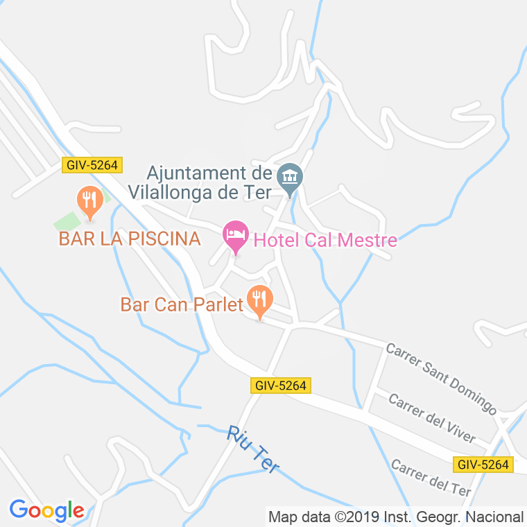 Código Postal de Vilallonga De Ter en Girona