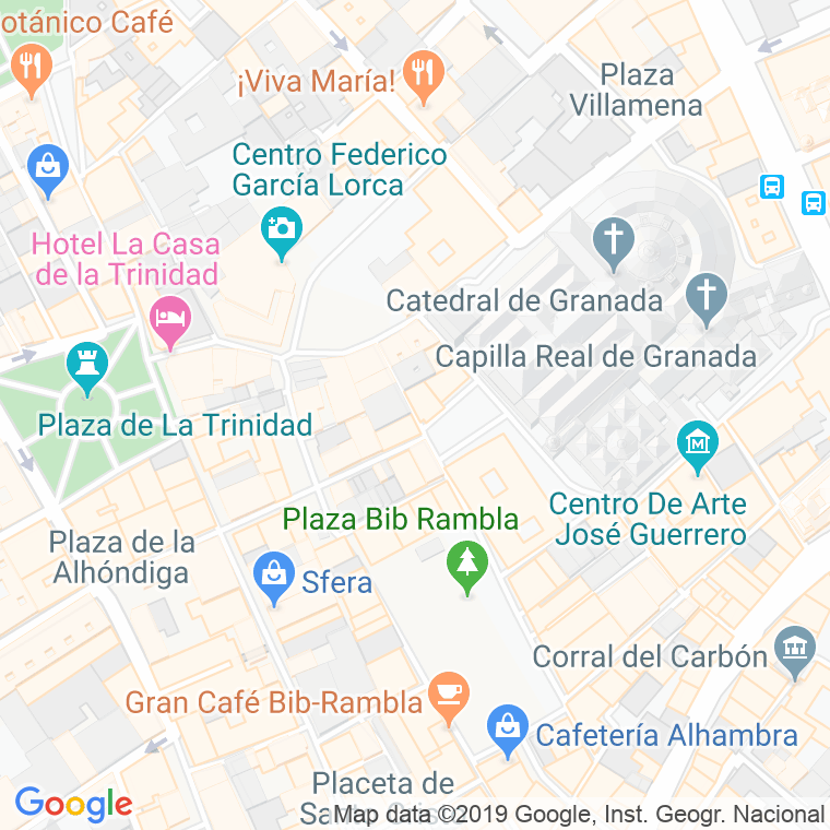 Código Postal calle Colegio Catalino en Granada