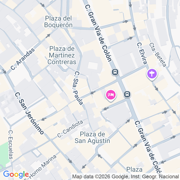 Código postal de Porteria de Santa Paula en Granada