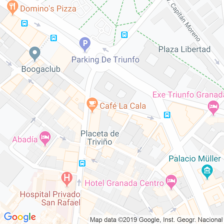 Código Postal calle Dante en Granada