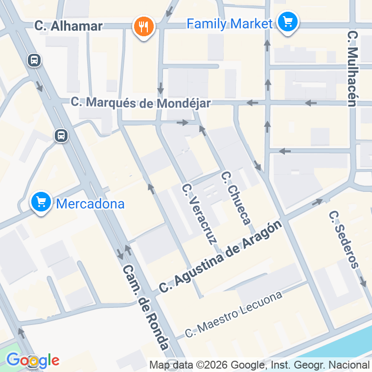Código postal de Veracruz en Granada