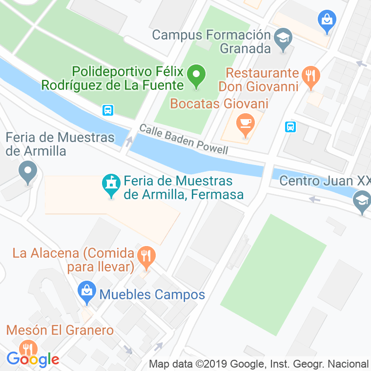 Código Postal calle Blas De Otero en Granada
