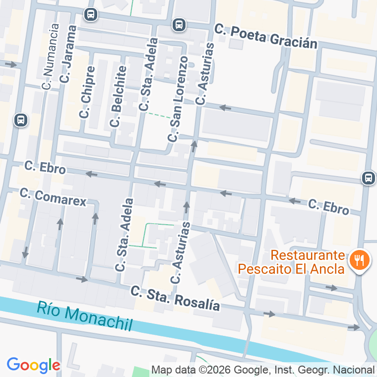 Código postal de Ebro en Granada