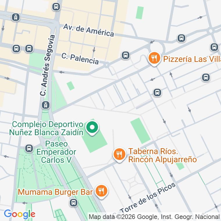 Código postal de Andres Calderon en Granada