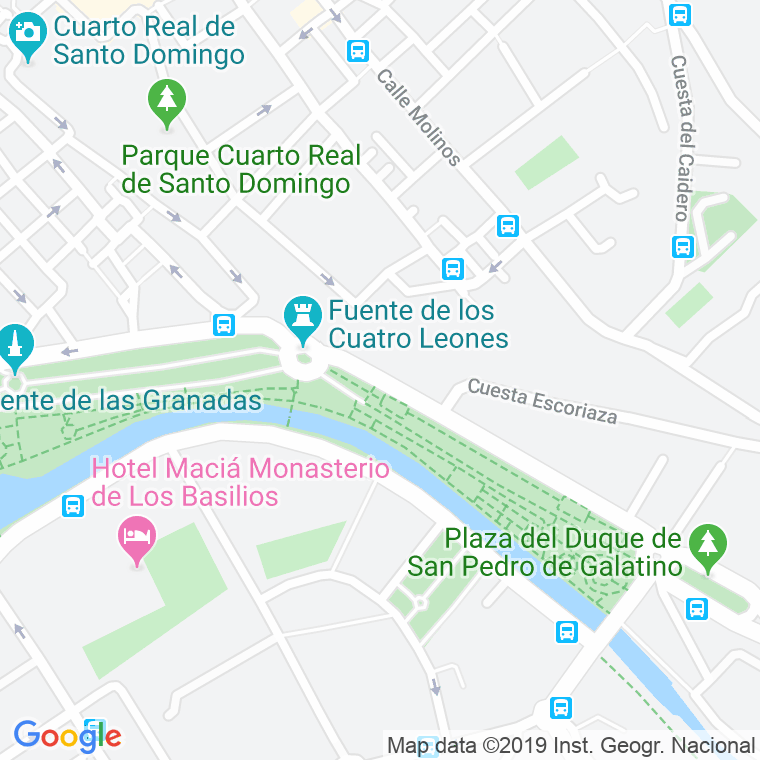 Código Postal calle Bomba De La, paseo en Granada