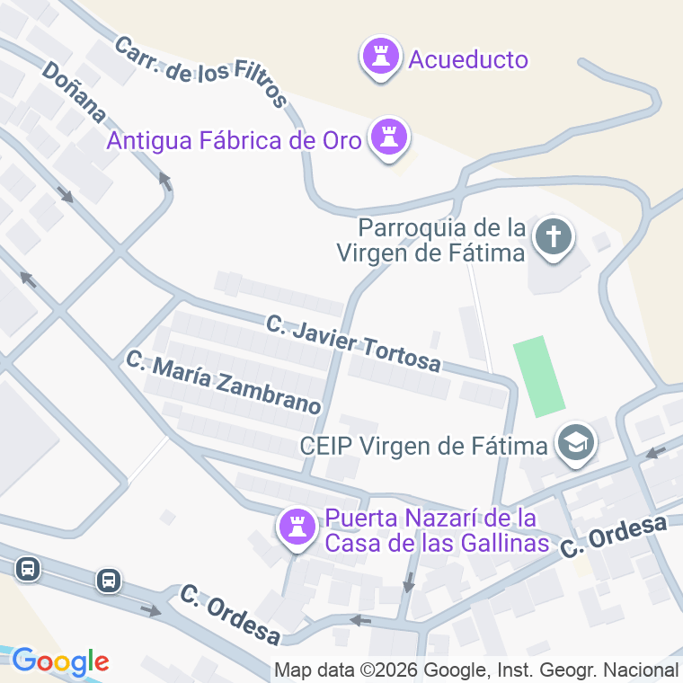Código postal de Calle Javier Tortosa en Lancha del Genil