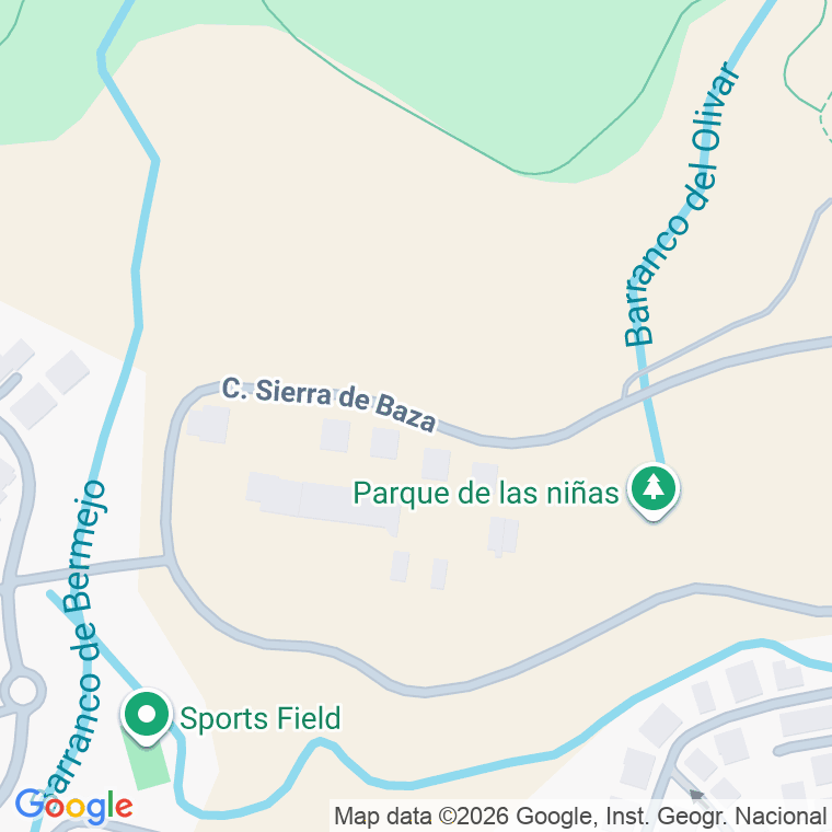 Código postal de Calle Sierra de Baza en Lancha del Genil