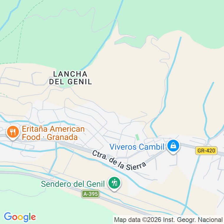 Código postal de Ctra Filtros (de Los) en Lancha del Genil