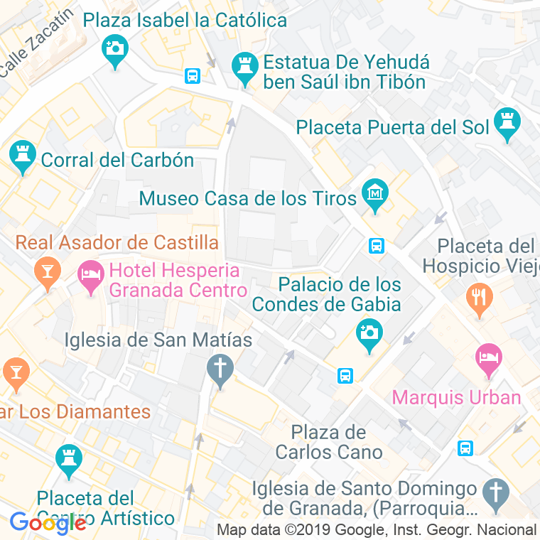 Código Postal calle Capitania en Granada