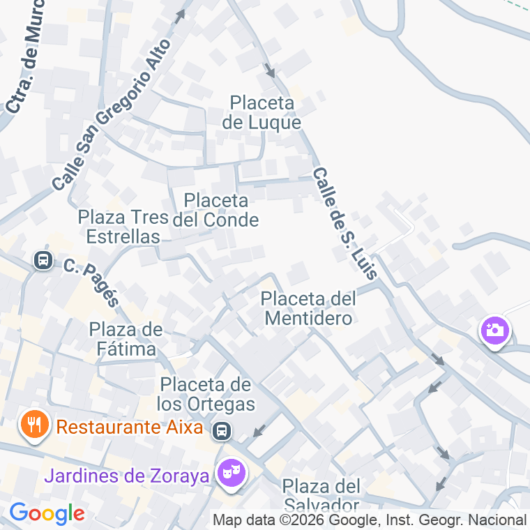 Código postal de Aljibe de la Vieja en Granada