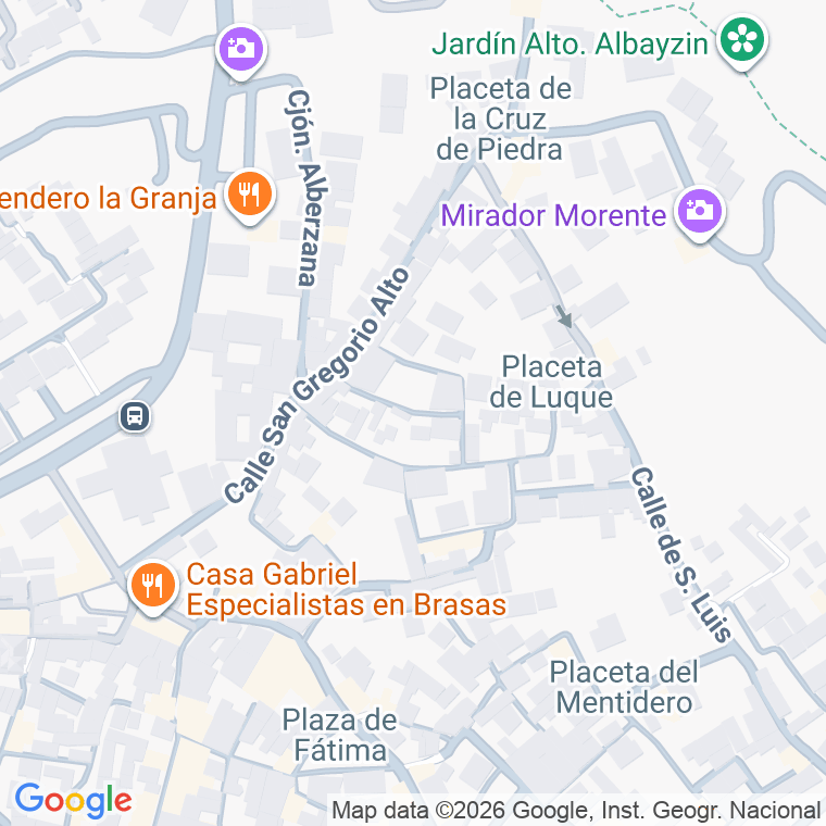 Código postal de Blanqueo Nuevo en Granada