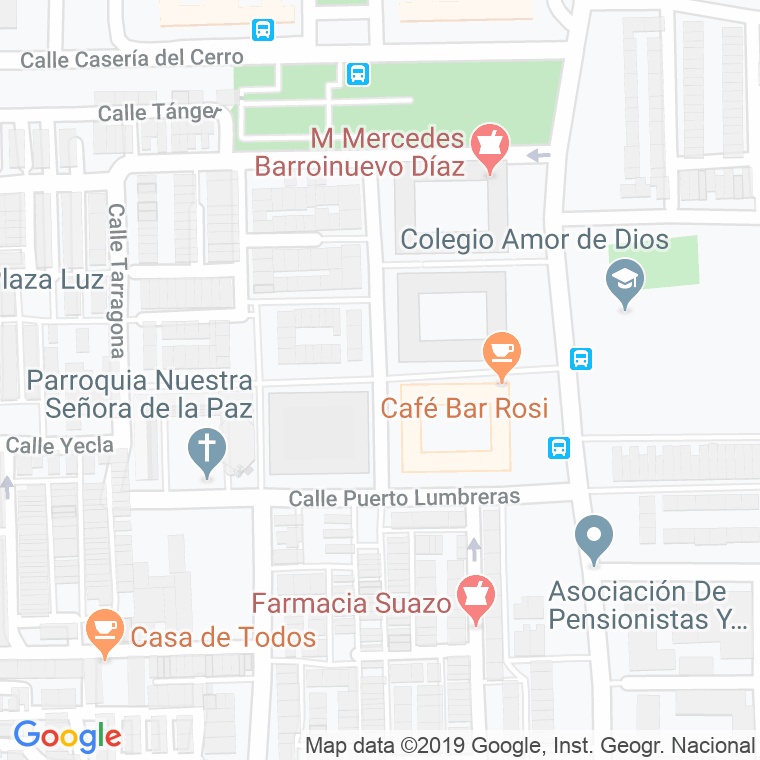 Código Postal calle Bartolome Roldan en Granada
