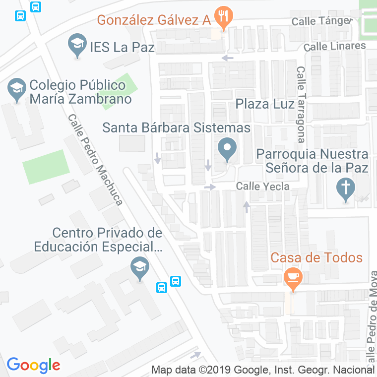 Código Postal calle Diego De Mora en Granada