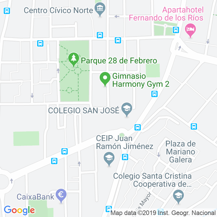 Código Postal calle Francisco De Paula en Granada