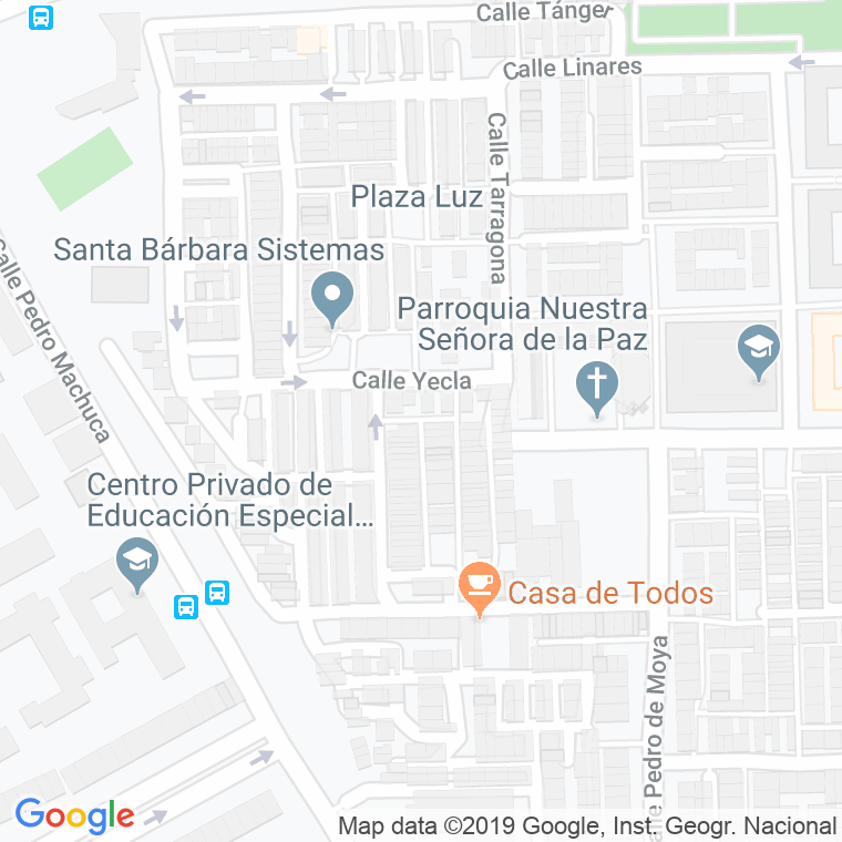 Código Postal calle Gregorio Murillo en Granada