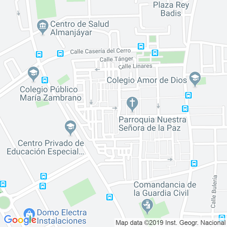 Código Postal calle Juan Montero en Granada