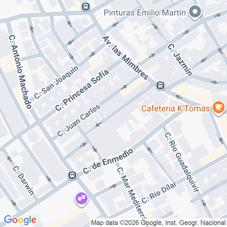 Código postal de San Antonio (cerrillo Maracena) en Granada