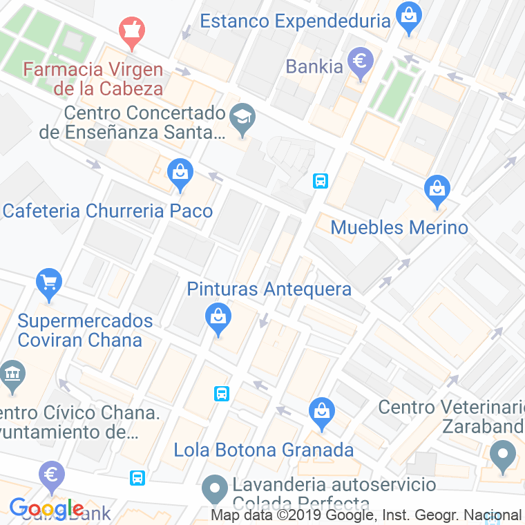 Código Postal calle Geminis en Granada