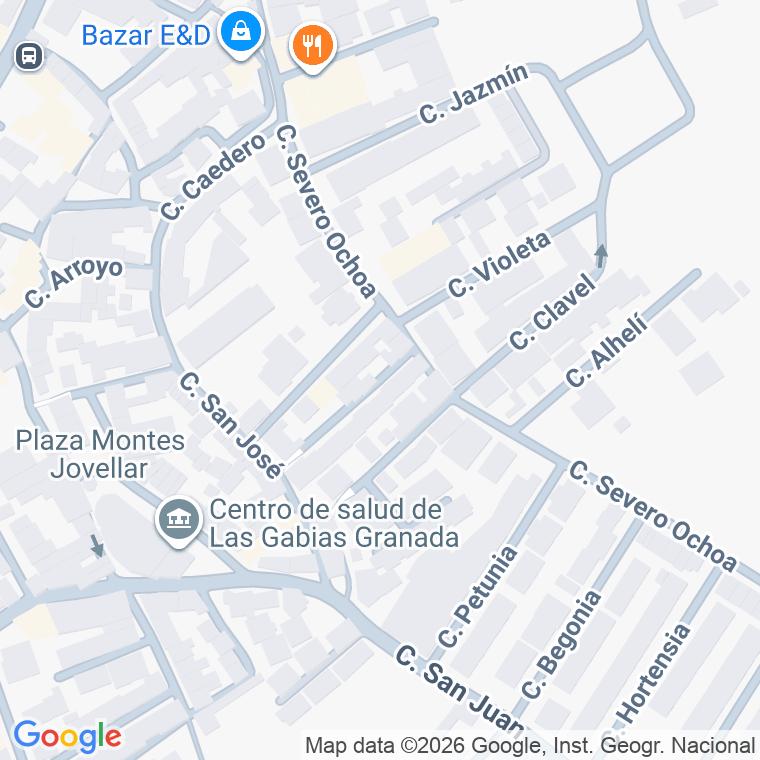 Código postal de Calle Buenos Aires en Gabia Grande