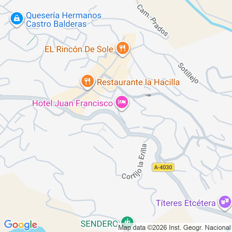 Código postal de Calle Hermanas Quiros en Güéjar Sierra