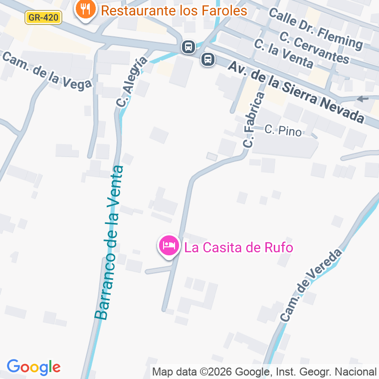 Código postal de Calle Fabrica en Cenes de la Vega