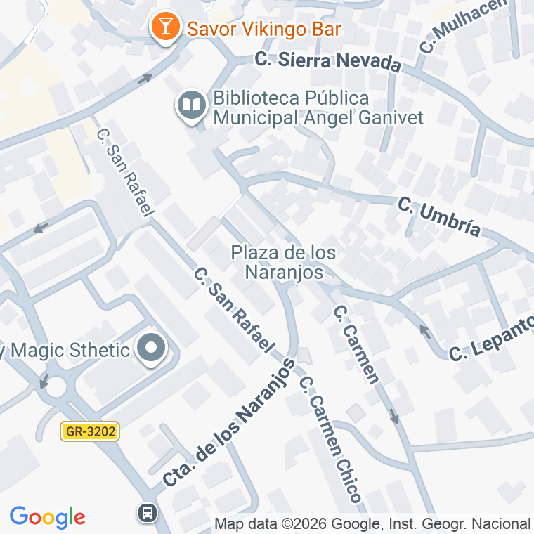 Código postal de Calle Encina en Huétor Vega
