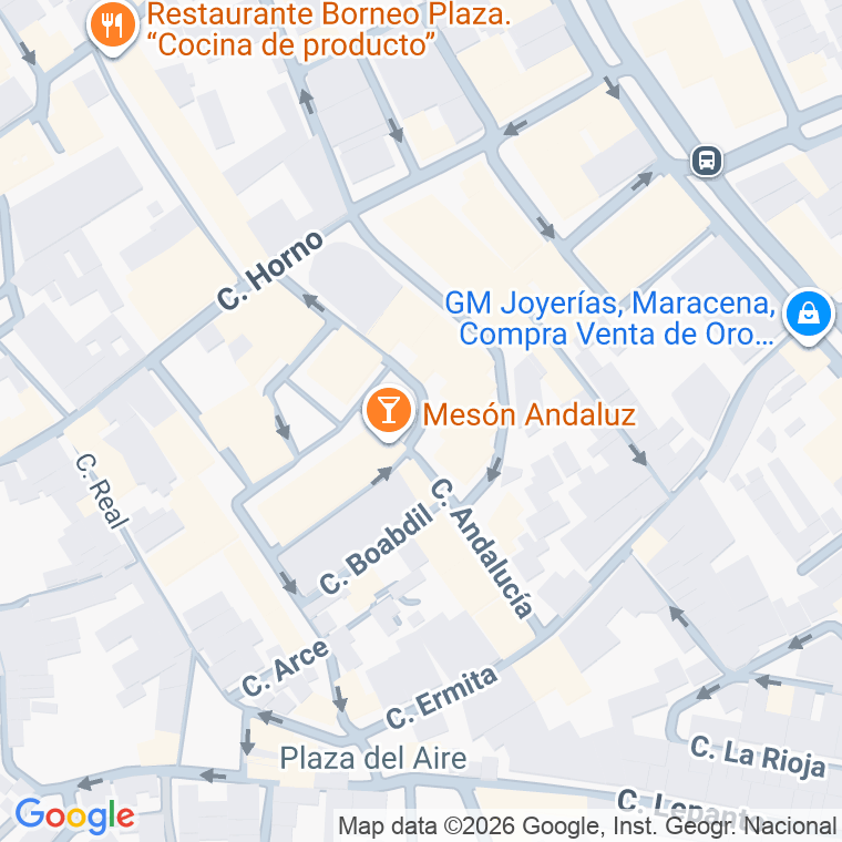Código postal de Plaza Tartesos en Maracena