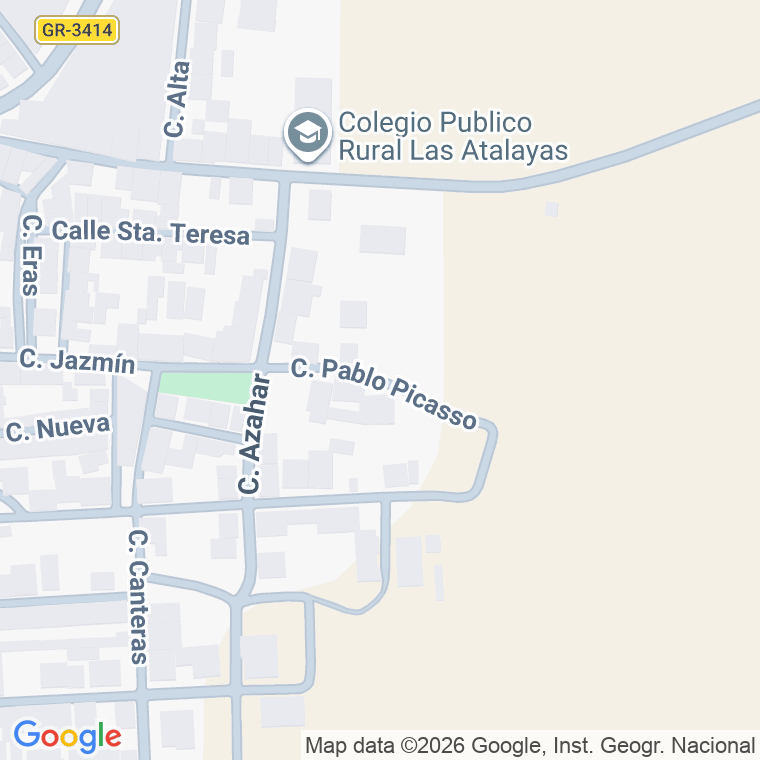 Código postal de Calle Pablo Picasso Puerto Lope en Puerto Lope