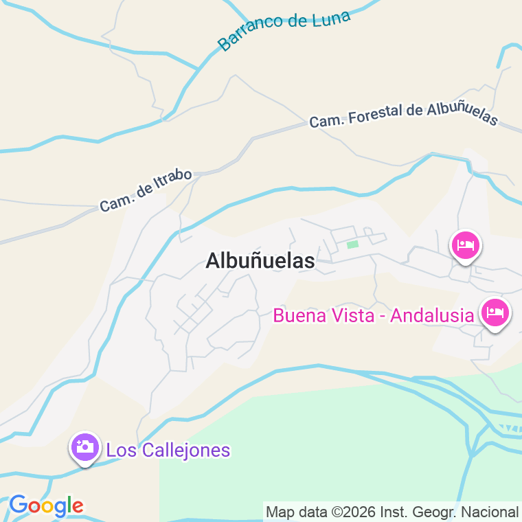 Código postal de Calle Camino bajo en Albuñuelas