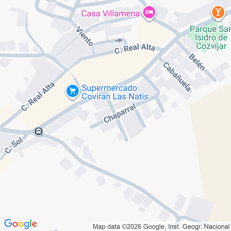 Código postal de Calle Encina en Cozvijar