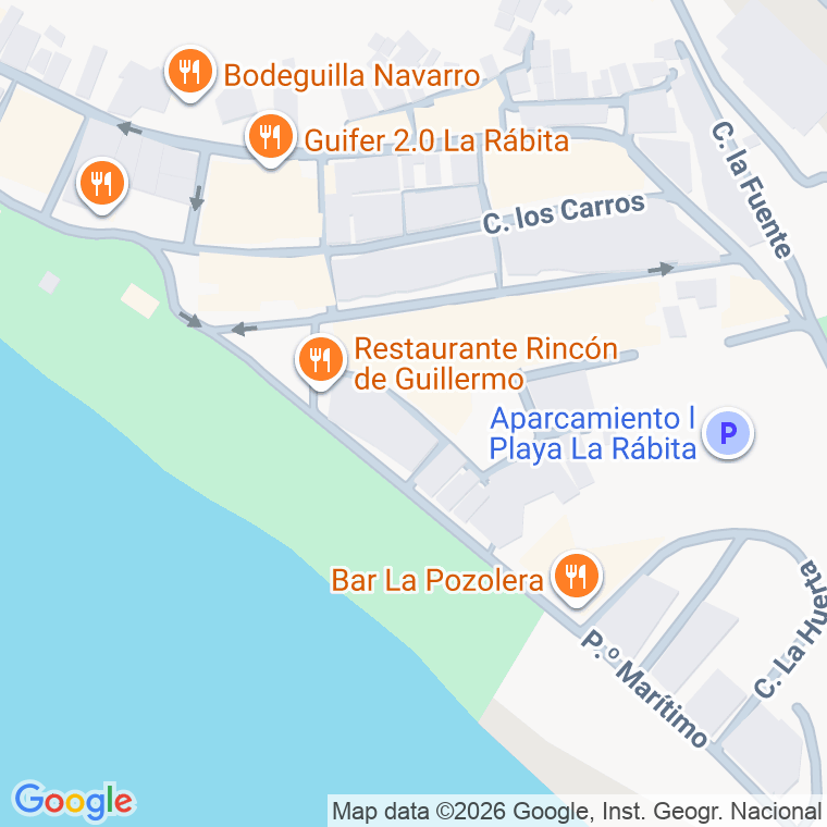 Código postal de Calle Terreras (las) en Rabita (la)
