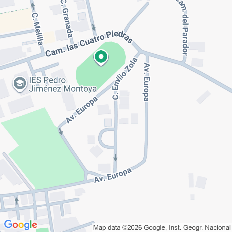 Código postal de Calle Emilio Prados en Baza