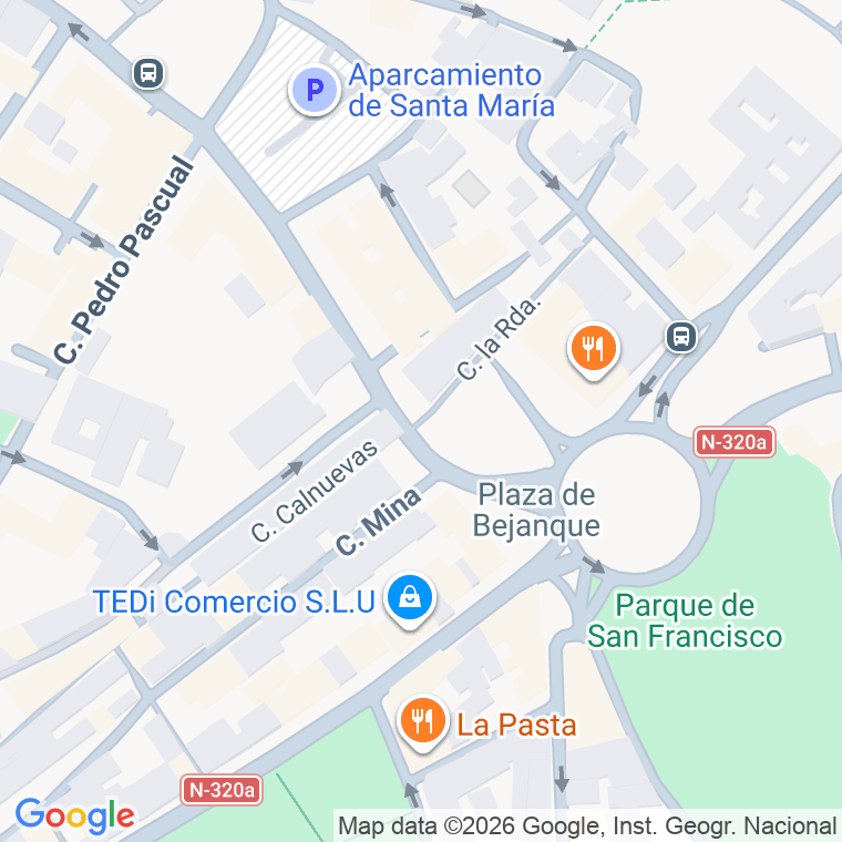 Código postal de Calle Ronda (la) en Guadalajara
