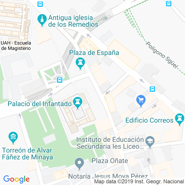 Código Postal calle Caidos En La Guerra Civil, plaza en Guadalajara