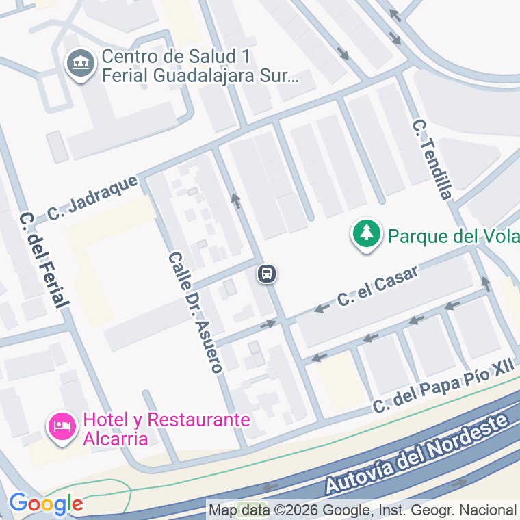 Código postal de Francisco Paula Barrera en Guadalajara