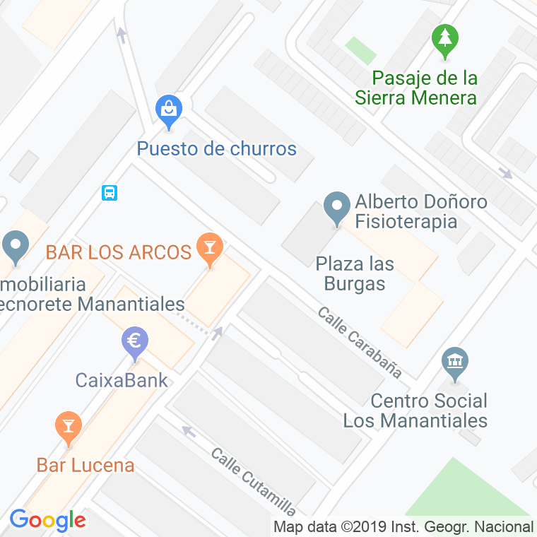 Código Postal calle Carabaña en Guadalajara