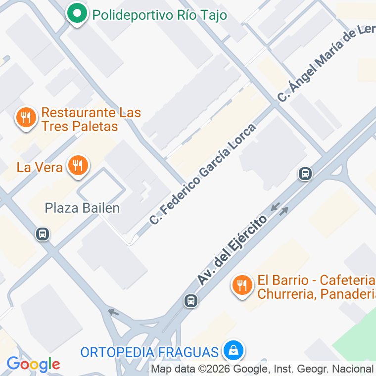 Código postal de Federico Garcia Lorca en Guadalajara