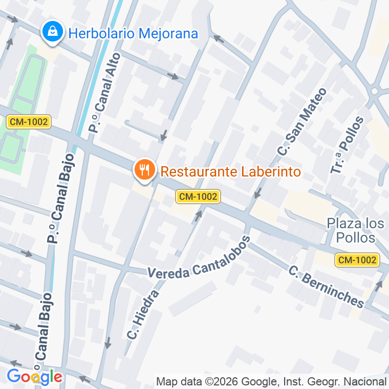Código postal de Guardia Civil, Glorieta en Guadalajara