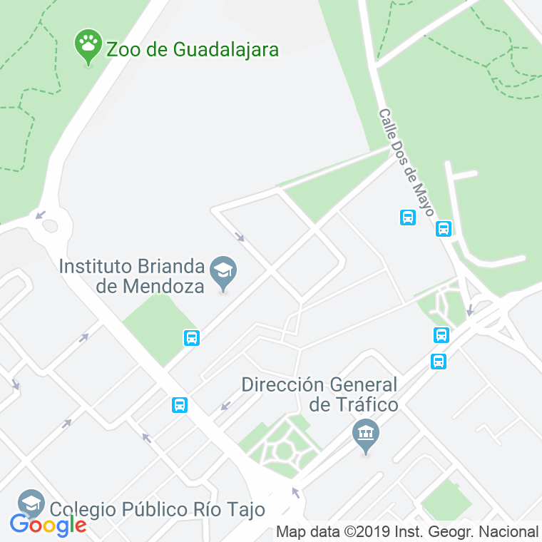 Código Postal calle Hermanos Fernandez Galiano en Guadalajara