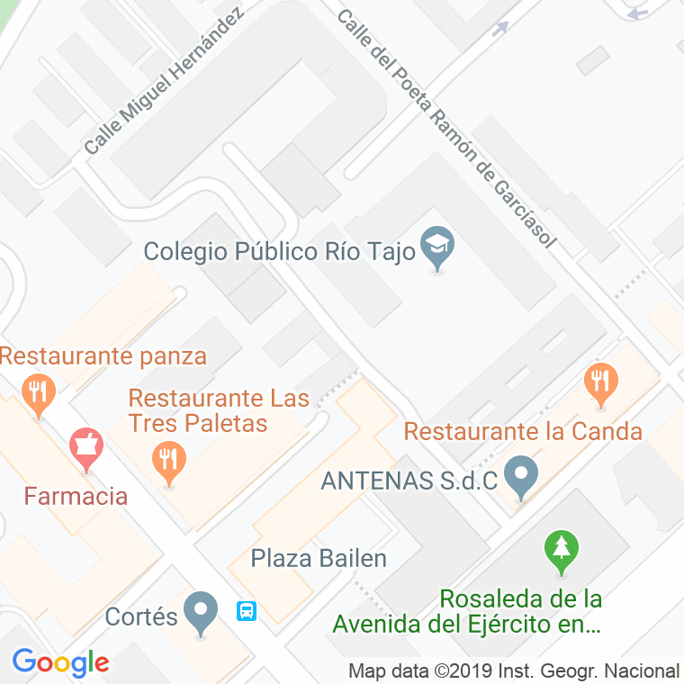 Código Postal calle Jesus Garcia Perdices en Guadalajara