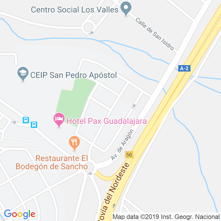 Código Postal calle Apicola, via en Guadalajara