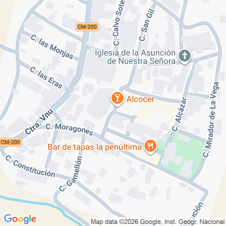 Código postal de Calle Carniceria en Fuentelencina