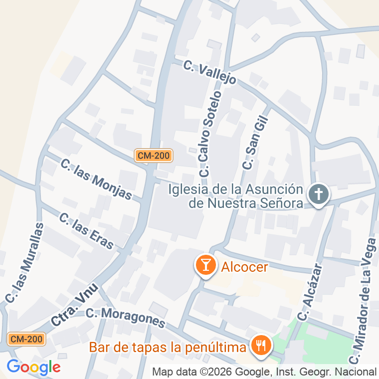 Código postal de Calle Licenciado Rubio en Fuentelencina
