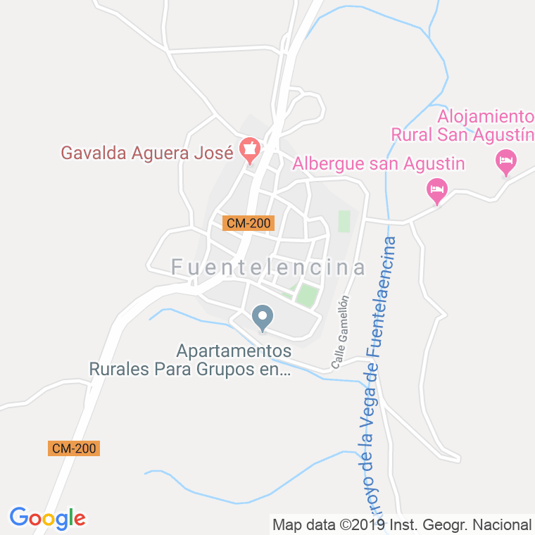 Código postal de Fuentelencina en Guadalajara