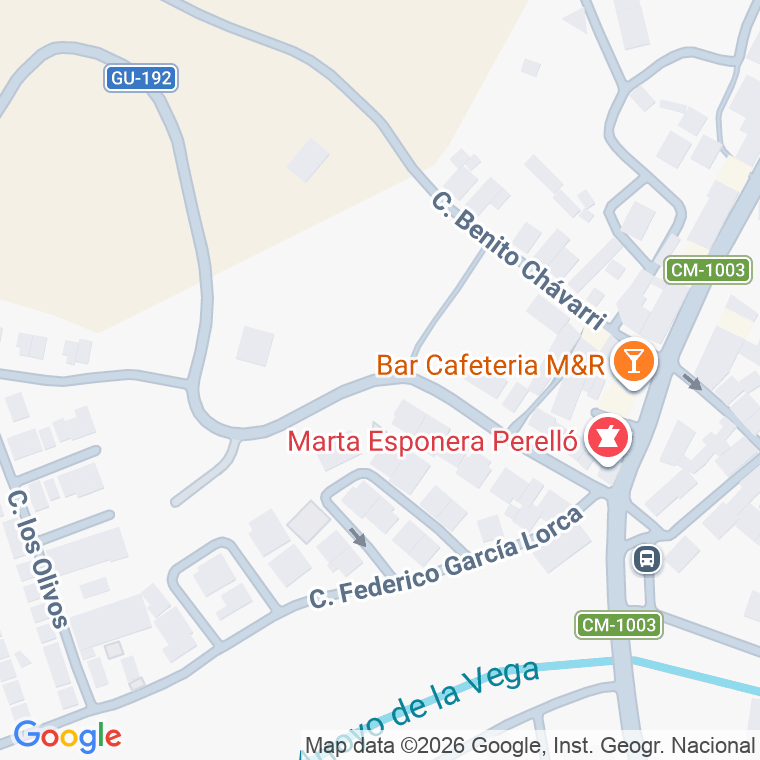 Código postal de Calle Fontanar en Tortola de Henares