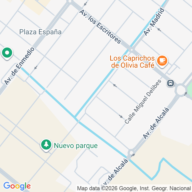 Código postal de Calle Terenci Moix en Azuqueca de Henares