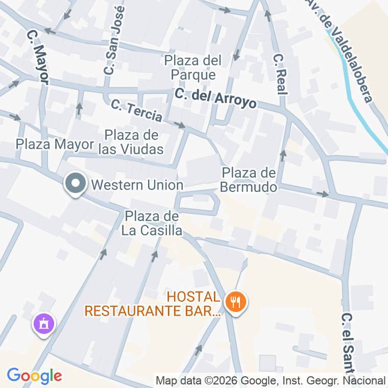 Código postal de Calle Iglesia en Yunquera de Henares