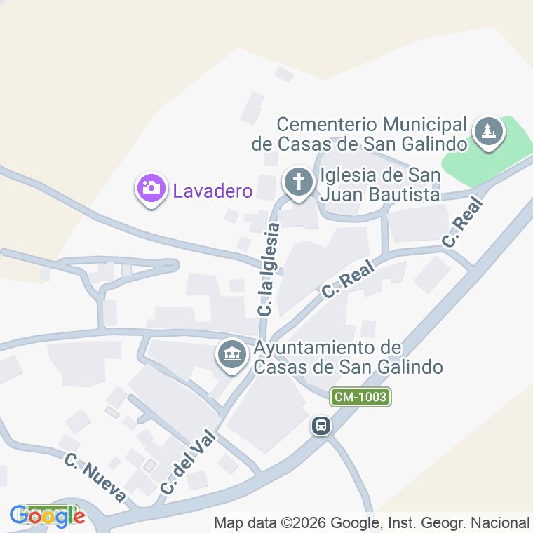 Código postal de Calle Iglesia (la) en Casas de San Galindo