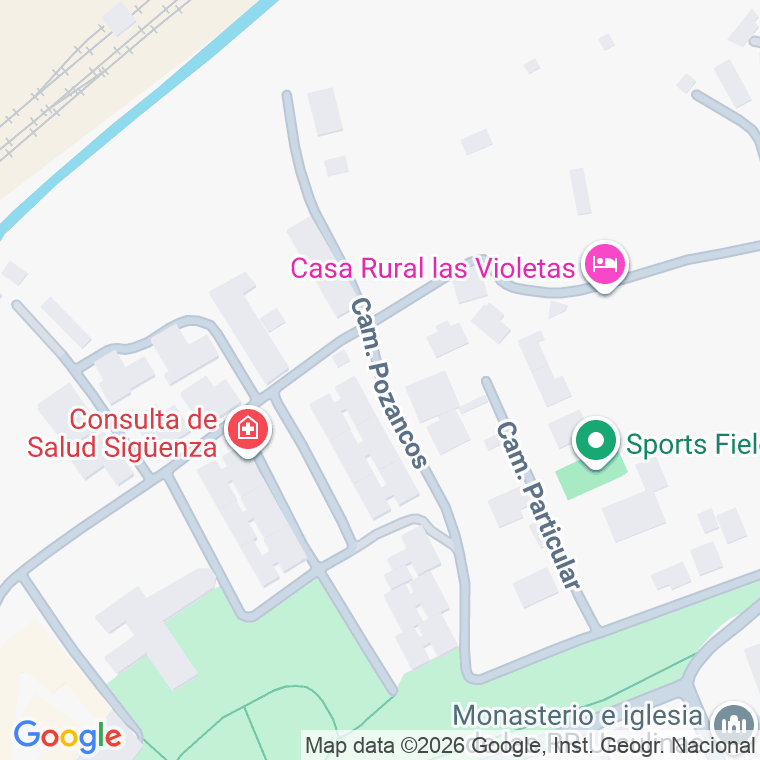 Código postal de Cmno Pozancos (de) en Siguenza